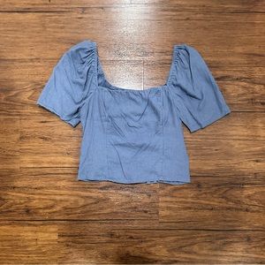 Abercrombie Blue Top